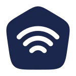 Home Wifi Angle SVG Icon